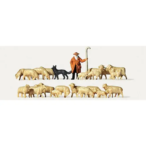 [ME0272583] Lot "Berger avec chien et ses moutons" Merten 0272583 - N 1/160