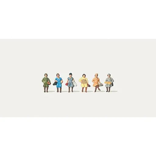[ME0270853] Lot de 6 passagers assis - Merten 0270853 - N 1/160