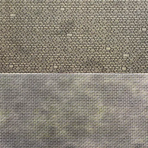 [MEPN902] 8 Feuilles de pierres en deux styles - Metcalfe PN902 - N 1/160 - 185x120 mm