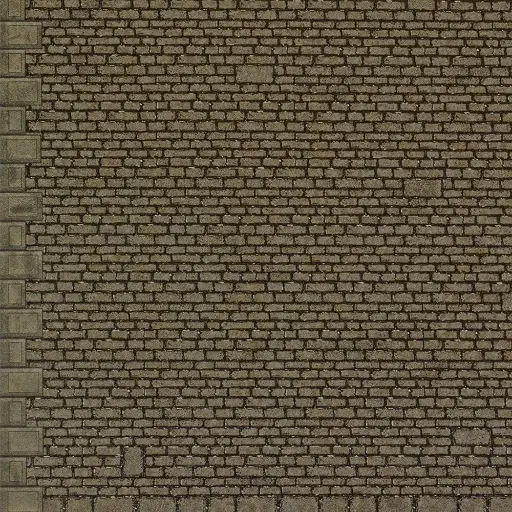 [MEM0058] Revêtement de Mur en Pierres Semi Taillées - METCALFE M0058 - OO 1/76 / HO 1/87 - 280 x 200 mm - Gris