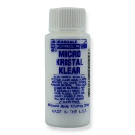 [MIMI9] Micro-transparent - Kristal Klear pour vitres et colle - MID MI-9