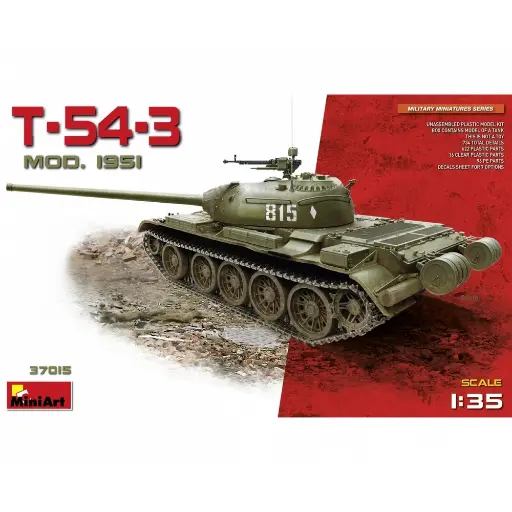 [MI550037015] Char T-54-3 - Carson 550037015 - 1/35