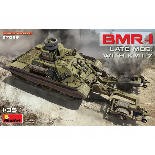 [MI550037039] Char BMR-1 avec KMT-7 - Carson 550037039 - 1/35