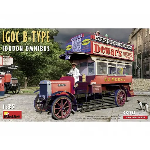 [MI550038021] Omnibus de Londres type B LGOC - Miniart 550038021 - 1/35