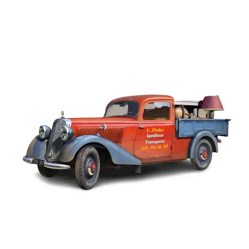 [38065] Camion plateau 1:35 type 170V avec meubles - Miniart 38065 - 1/35