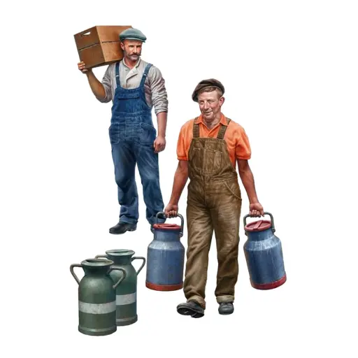 [MI38068] Figurine Milkmen with Access - Miniart 38068 - 1/35