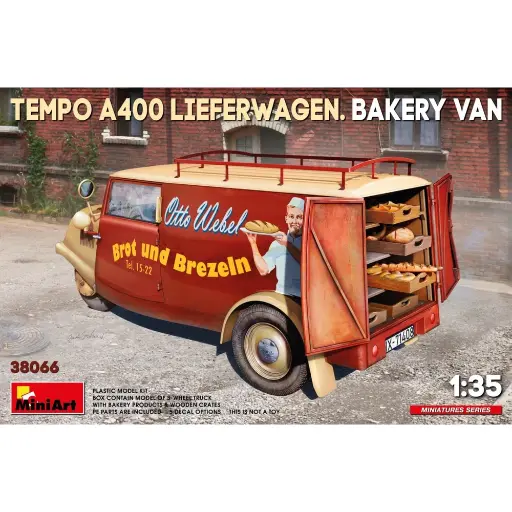 [MI550038066] Camion de livraison Boulangerie Van A400 - Miniart 550038066 - 1/35