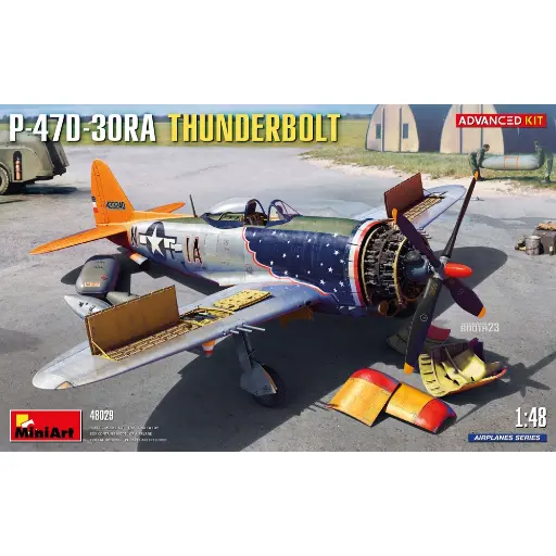 [MI550048029] Avion de chasse Republic P-47 Thunderbolt - Miniart 48029 - 1/48