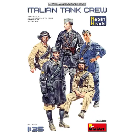 [MI550035500] Équipage de char italien - MINIART 550035500 - 1/35