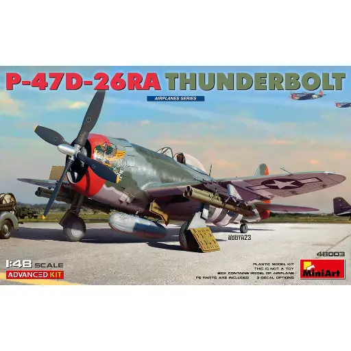 [MI550048003] P-47D-26RA Thunderbolt - Miniart 550048003 - 1/48