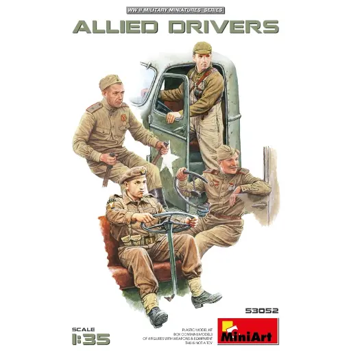[MI550053052] Conducteurs alliés  - MINIART 550053052 - 1/35