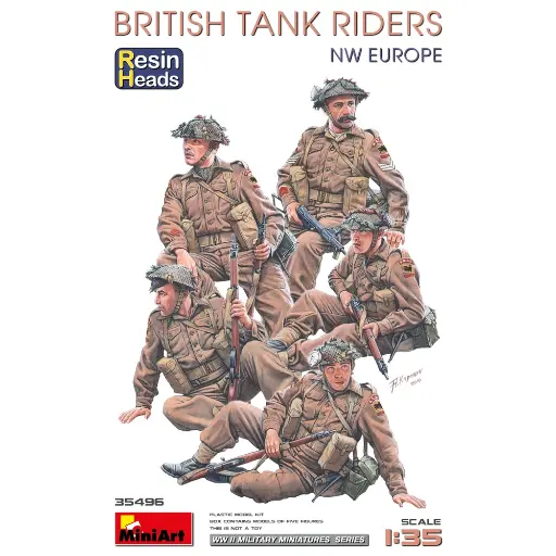 [MI550035496] Cavaliers de Chars Britanniques - Miniart 550035496 - 1/35