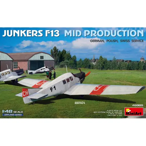 [MI550048005] Junkers F13 Mid Production - Miniart 550048005 - 1/48