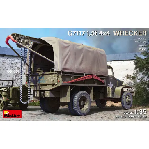 [MI550035490] G7117 1,5t 4×4 Wrecker - MINIART 550035490 - 1/35
