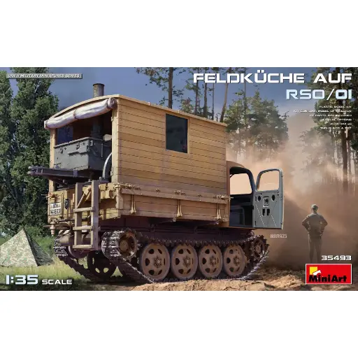 [MI550035493] Cuisine de campagne allemande sur véhicule chenillé - MINIART 550035493 - 1/35