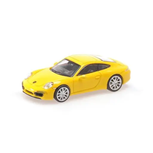 [MI870068024] Porsche 911 Jaune 2011 - Minichamps 870068024 - HO 1/87