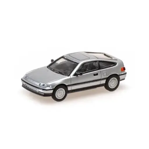 [MI870161021] Minichamps : Honda CR-X 1987 Argent - Minichamps 870161021 - HO 1/87