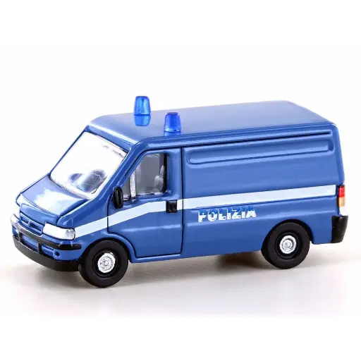 [LC61215] Fiat Ducato II Transporter Polizia - Minis LC61215 - N 1/160 - Ep IV-V