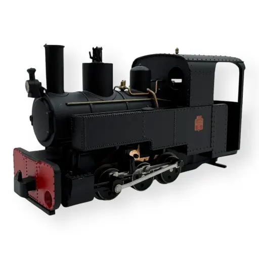 [MI1083] Locomotive Decauville Progrès noire - Minitrains 1083 - HOe 1/87 - 2R