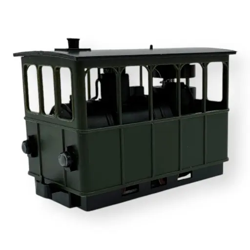 [MI2070] Tramway à vapeur vert - Minitrains 2070 - HOe 1/87 - Ep III