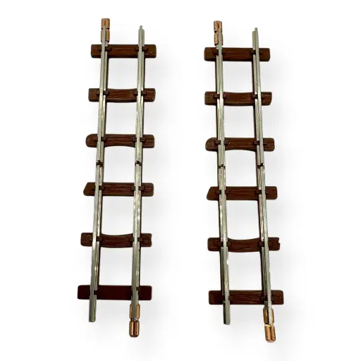 [MI9304] 2 rails droits 77 mm code 83 - Minitrains 9304 - HOe 1/87 - 2R