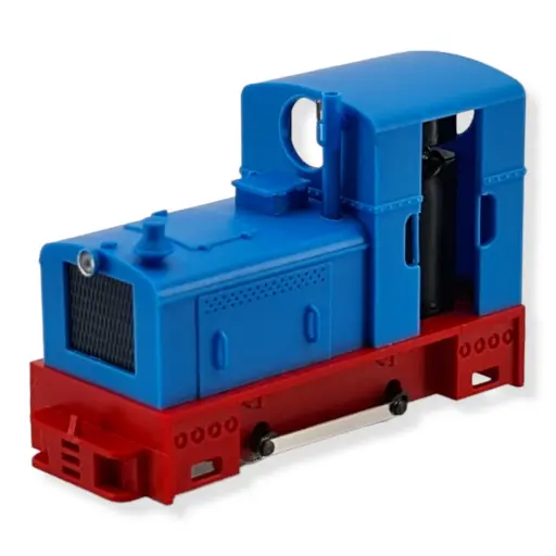 [MI2091] Locotracteur Diesel "Deutz OMZ 122" bleu MiniTrains 2091 - HOe : 1/87