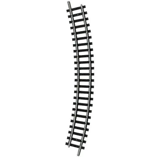 [TR14922] Rail courbe Minitrix R2 rayon 228.2 mm 30° - N : 1/160 - code 80 - 14922