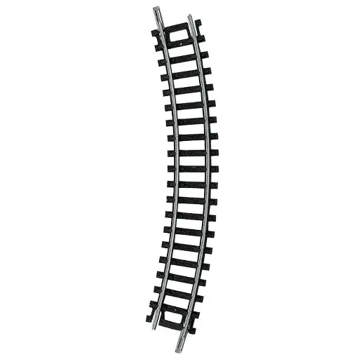 [TR14912] Rail courbe Minitrix R1 rayon 194.6 mm 30°  - N : 1/160 - code 80 - 14912