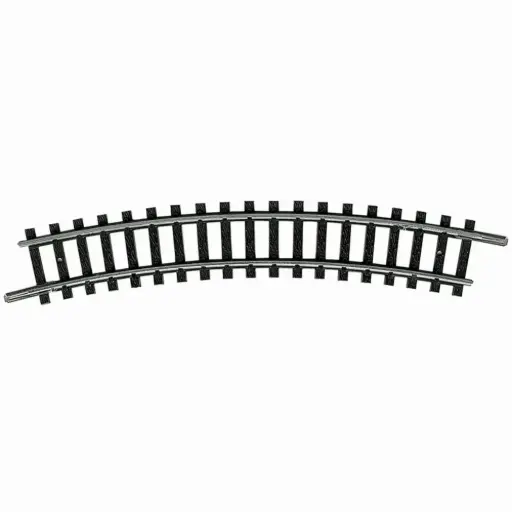 [TR14924] Rail courbe R2 228,2 mm 24° code 80 - Minitrix 14924 - N 1/160 - 2R