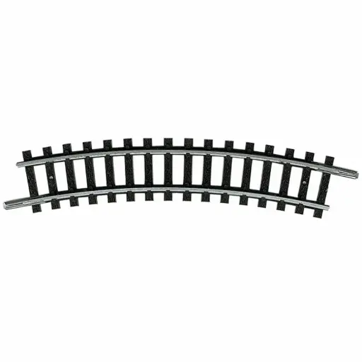 [TR14914] Rail courbe R1 194,6 mm 24° code 80 - Minitrix 14914 - N 1/160 - 2R