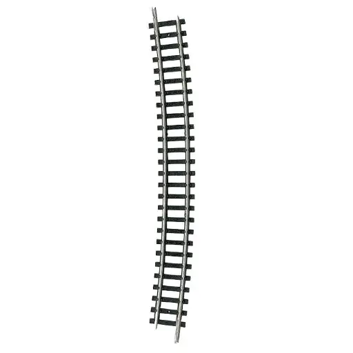 [TR14928] Rail courbe Minitrix R6 rayon 526.2 mm 15° - N : 1/160 - code 80 - 14928
