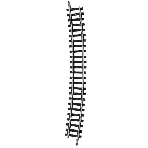[TR14918] Rail courbe - R5 rayon 492,6 mm 15° - Minitrix 14918 - N : 1/160 - code 80