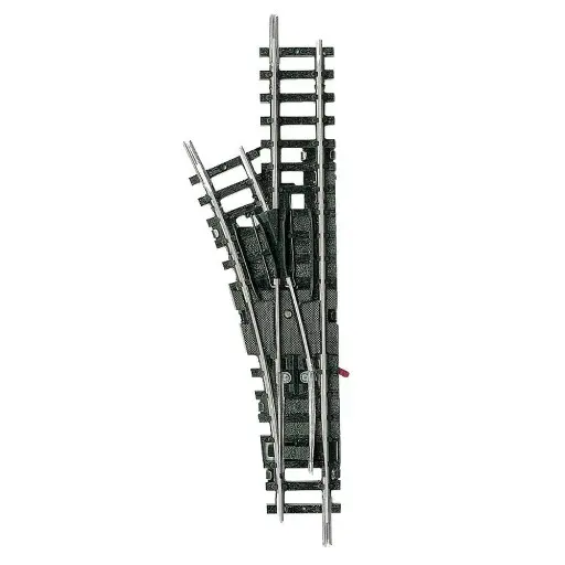 [TR14951] Aiguillage à gauche Minitrix 24° 104.2 mm - N : 1/160 - code 80 - 14951