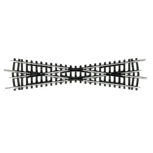 [TR14973] Croisement 15° - Minitrix 14973 - N : 1/160 - 104,2 mm - code 80 -
