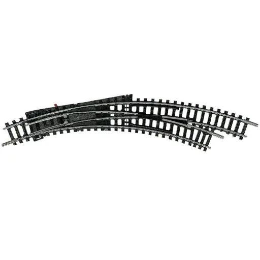 [TR14957] Aiguillage courbe à droite 42° R1 / R2 Minitrix 14957 - N 1/160 - code 80