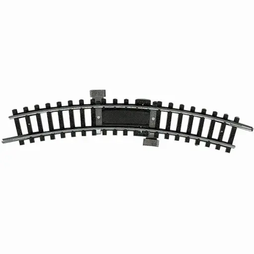 [TR14972] Rail courbe d'alimentation avec antiparasite R1 194,6 mm 30° code 80 - Minitrix 14972 - N 1/160 - 2R