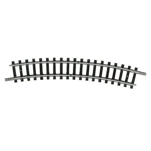 [TR14986] Rail courbe de sectionnement 24° R2 228.2 mm Minitrix 14986 - N 1/160 - code 80