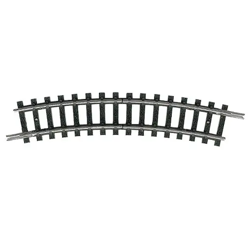 [TR14984] Rail courbe de sectionnement 24° - Minitrix 14984 - N 1/160 - R1 194.6 mm - code 80