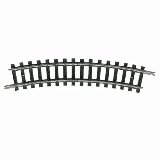 [TR14984] Rail courbe deux coupures R1 194,6 mm 24° code 80 - Minitrix 14984 - N 1/160 - 2R 