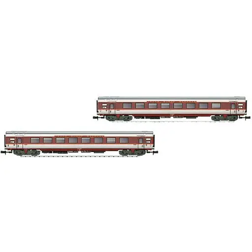 [TR15691] Coffret de 2 voitures livrée TEE CAPITOLE