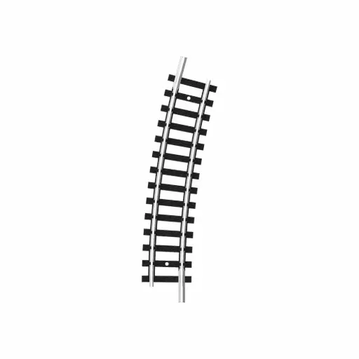 [TR14911] Rail courbe R2a 261,8 mm 15° code 80 - Minitrix 14911 - N 1/160 - 2R