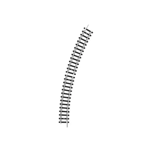 [TR14920] Rail courbe R2b 295,4 mm 30° code 80 - Minitrix 14920 - N 1/160 - 2R