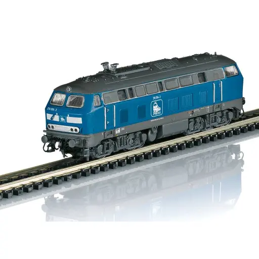 [TR16824] Locomotive diesel-hydraulique série 218 MINITRIX 16824 - PRESS - N 1/160 - EP VI