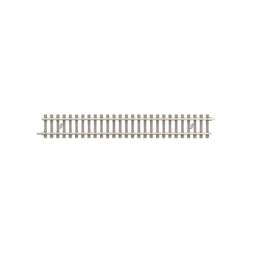 [TR14500] Rail droit traverses béton - Minitrix 14500 - N 1/160 - Code 60 - Longueur 112,6mm - 2R