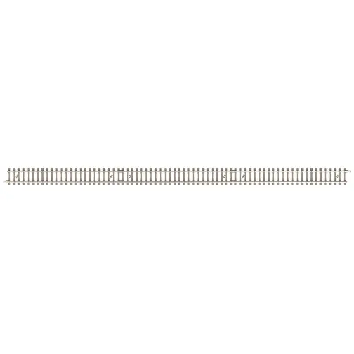 [TR14502] Rail droit traverses béton - Minitrix 14502 - N 1/160 - Code 60 - Longueur 312,6mm - 2R