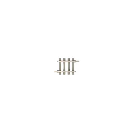 [TR14503] Rail droit traverses béton - Minitrix 14503 - N 1/160 - Code 60 - Longueur 17,5mm - 2R