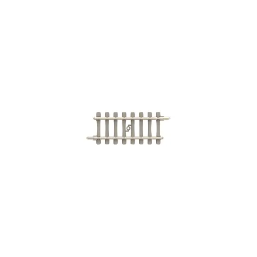 [TR14509] Rail droit traverses béton - Minitrix 14509 - N 1/160 - Code 60 - Longueur 33,6mm - 2R