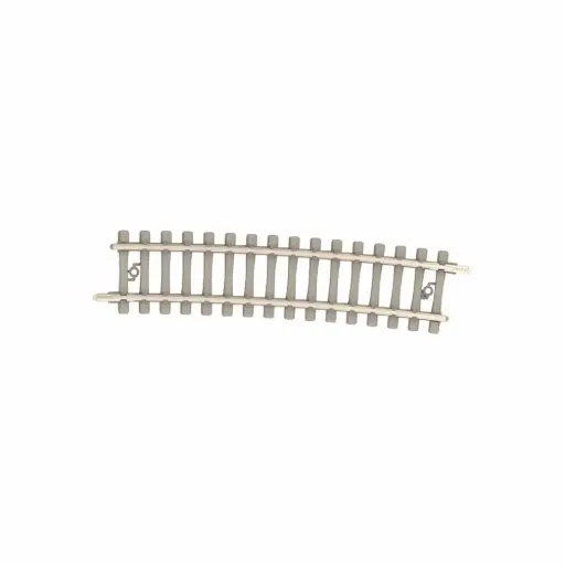 [TR14515] Rail courbe R5 492,6 mm 7,5° code 60 - Minitrix 14515 - N 1/160 - 2R