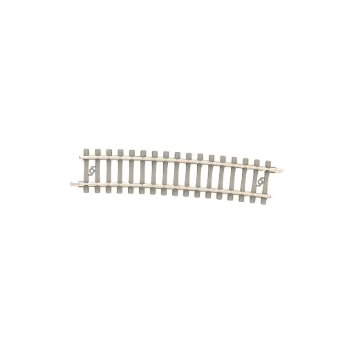 [TR14516] Rail courbe traverses béton - Minitrix 14516 - N 1/160 - Code 60 - Rayon 526,2mm- 2R