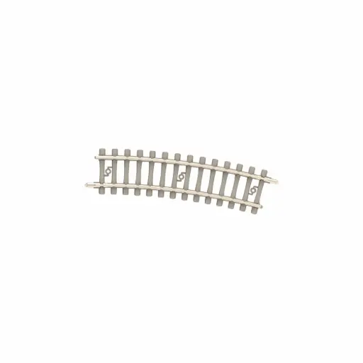 [TR14524] Rail courbe R2 228,2 mm 15° code 60 - Minitrix 14524 - N 1/160 - 2R